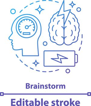 Brainstorm concept icon