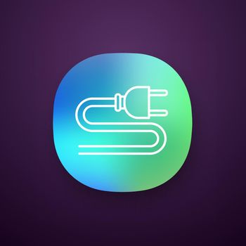 Electric plug app icon