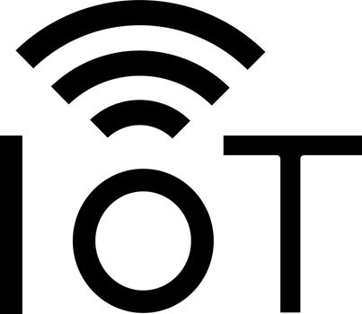 Internet of things glyph icon