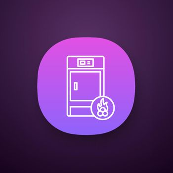 Solid fuel boiler app icon