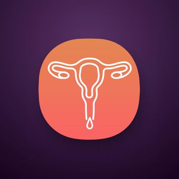 Menstruation app icon
