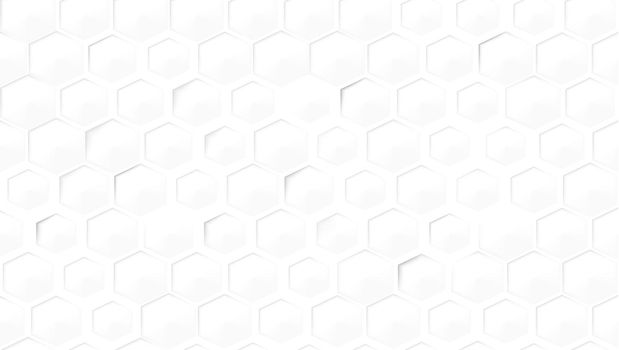 Abstract Light Seamless Hexagon Honeycomb Background