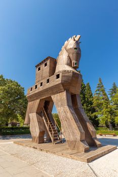 Wooden Trojan Horse 