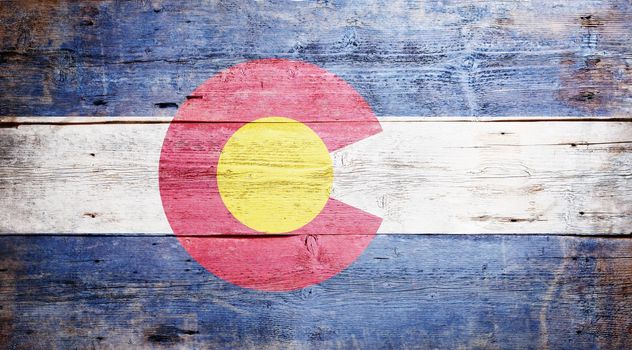 Flag of the state of Colorado