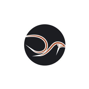 Bird wing Dove Logo 