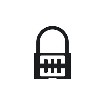 padlock icon template 