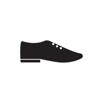 shoe man logo vector 