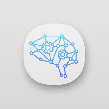 Deep learning AI app icon