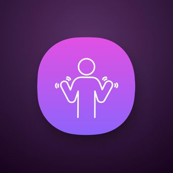 Hands tremor app icon