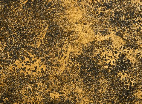 Abstract grunge golden and black background
