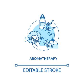 Aromatherapy concept icon