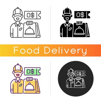 Free delivery coupon icon