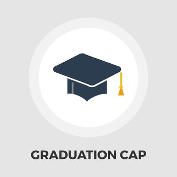 Education icon vector. Flat icon isolated on the white background. Editable EPS file. Vector illustration.