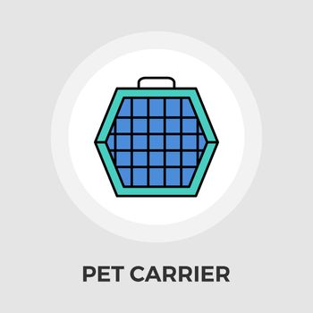 Pet Carrier Flat Icon