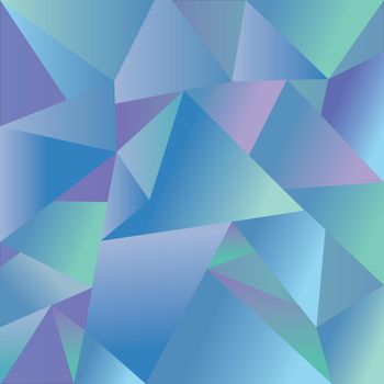 Abstract gradient and angular shapes