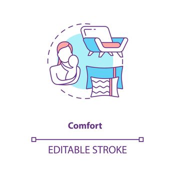 Comfort concept icon