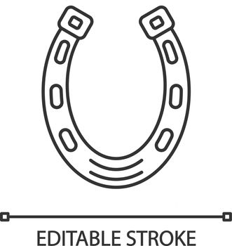 Horseshoe linear icon