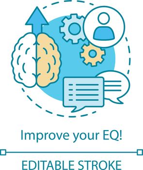 EQ improvement concept icon
