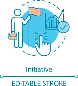 Initiative concept icon