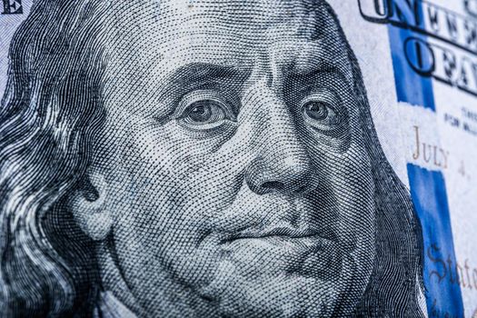 Benjamin Franklin on dollar bill