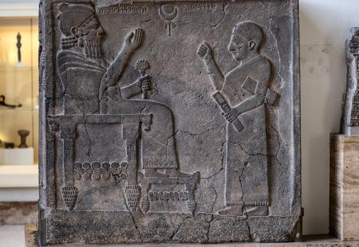 Babylonian bas relief Berlin