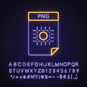 PNG file neon light icon