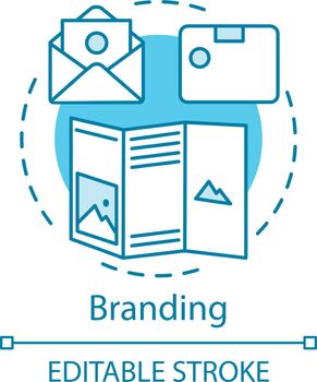 Branding concept icon
