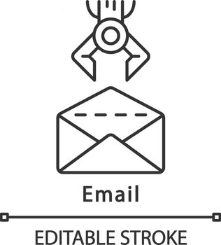 Email linear icon