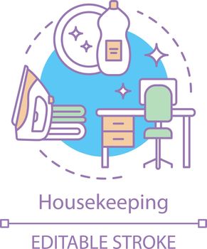 Housekeeping concept icon