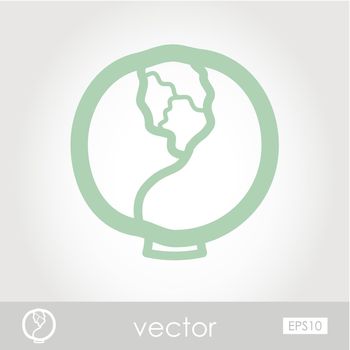 Vector Cabbage icon