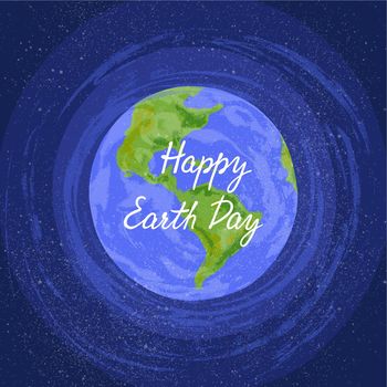 Happy Earth Day vector illustration EPS 10