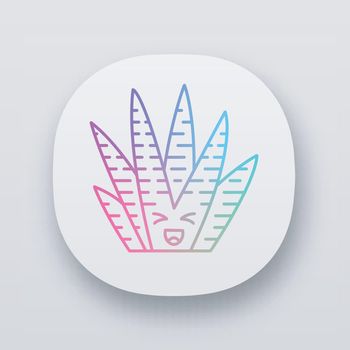 Zebra cactus app icon