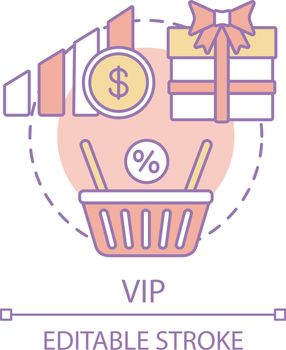 VIP concept icon