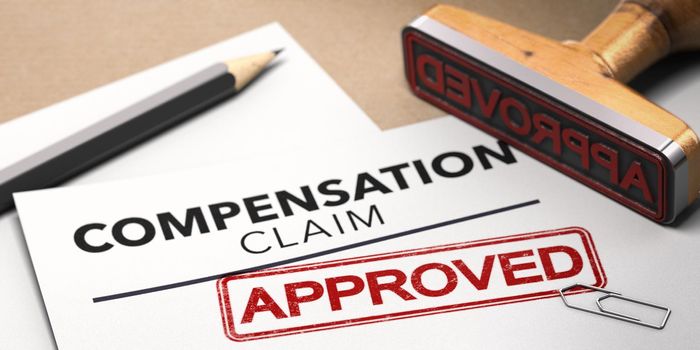 Worker compensation claim approved. Disability insurance. 