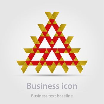 Originally designed vector  color business icon