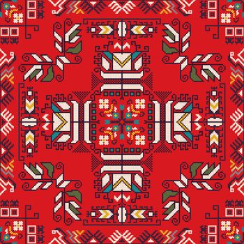 Bulgarian embroidery pattern 11