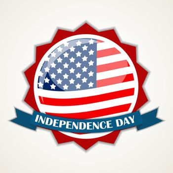 Independence Day Poster Vector Illustration