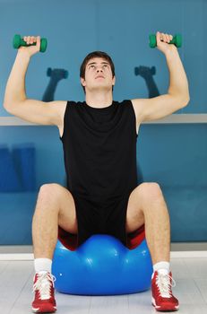 man fitness workout