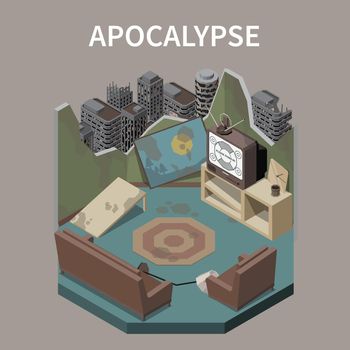 Apocalypse Isometric Design Concept