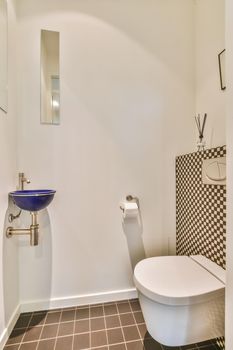 Elegant restroom design