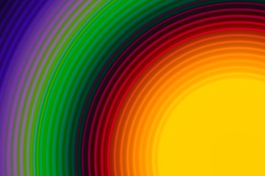 Colorful circular abstract background with circular lines
