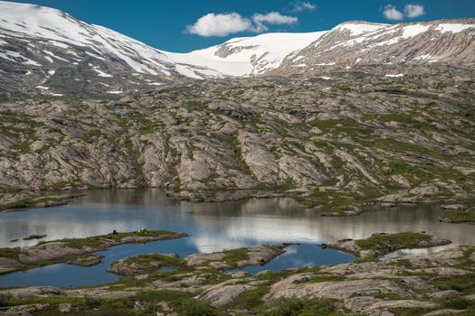 Wild Tent Camping and the Scenic Saltfjellet Svartisen National Park