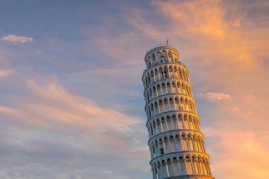 The Leaning Tower in Pisa, Italy