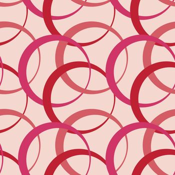 Illustration Seamless pattern on a square background - rings are colored. Design element