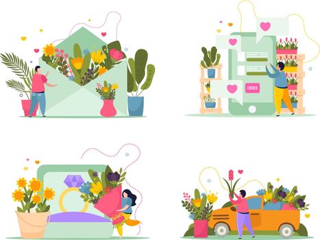 Flower Shop Composition Set