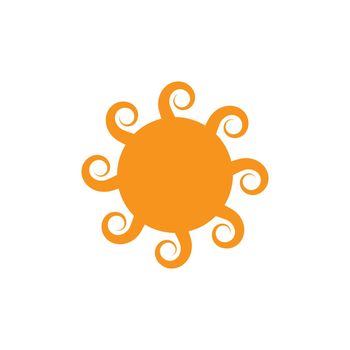 sun ilustration design