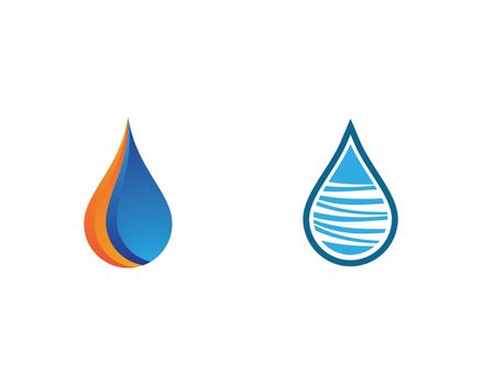 Water drop images illustration