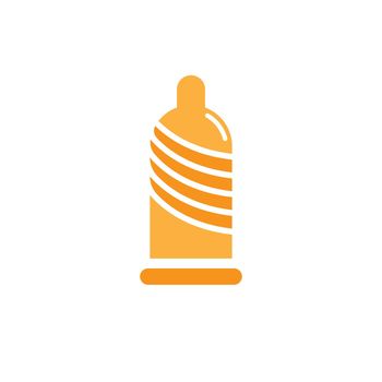 Condom logo vector illustration