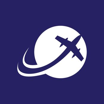 Travel symbol vector icon illustration