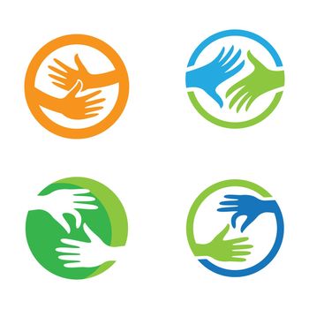 Hand logo images